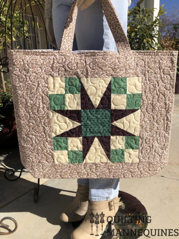 X Patchwork Star Market Bag