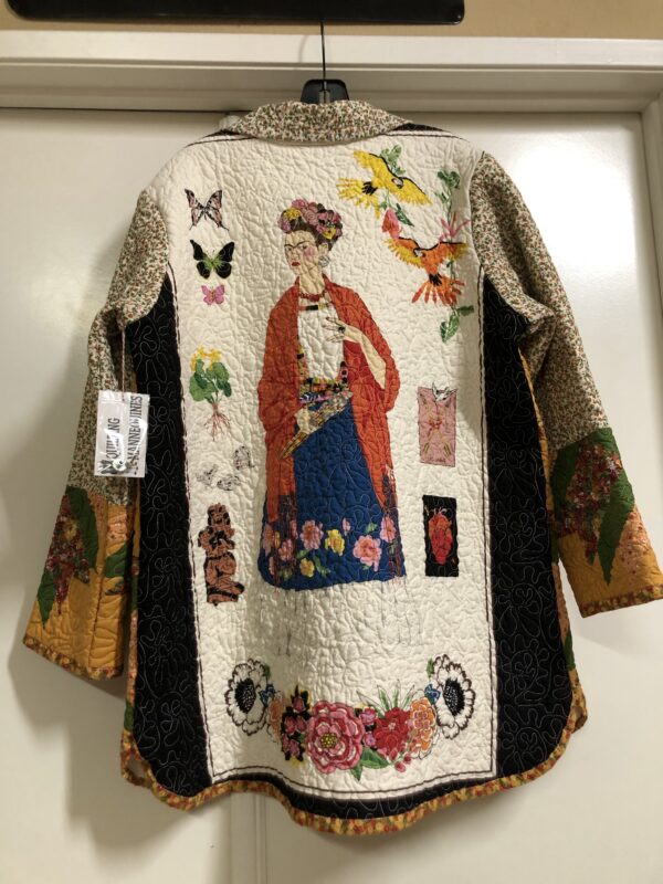 X FRIDA WHOLECLOTH QUILT COAT