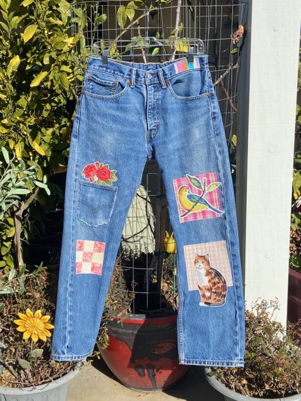 X DENIM UNIQUE HIPPIE JEANS