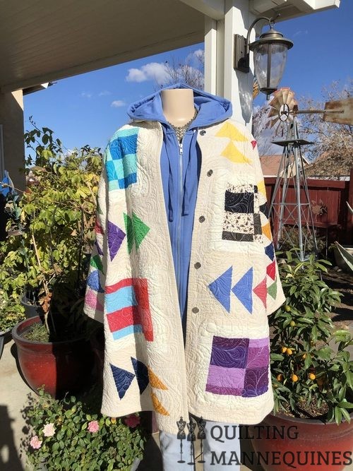MODERN LOVE LONG CHORE COAT #29 – Quilting Mannequines