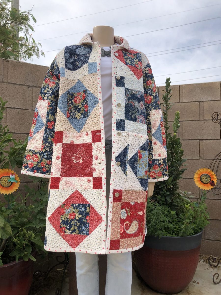 WUTHERING HEIGHTS LONG CHORE COAT #26 – Quilting Mannequines