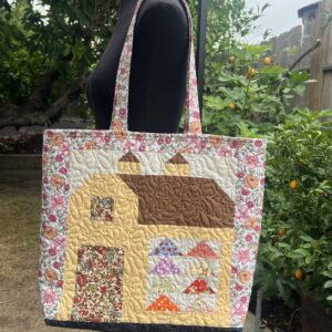 MARKET TOTE BAG - YELLOW BARN #87