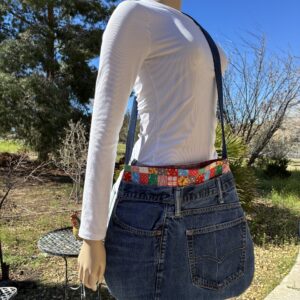 DENIM MESSENGER BAG #97