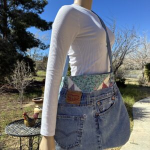 DENIM MESSENGER BAG #96