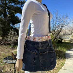 DENIM MESSENGER BAG #94