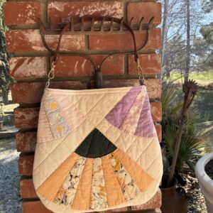 HAND BAG - VINTAGE FAN  #106