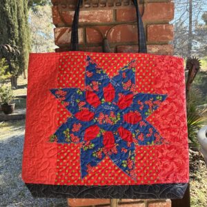 MARKET TOTE BAG - XL LITTLE BIRDIE #105