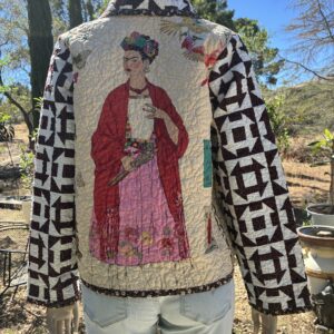 CHORE COAT -  FRIDA WHOLE-CLOTH PATCHWORK # 114