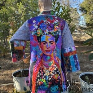 X CHORE COAT -  LONG FRIDA BATIK