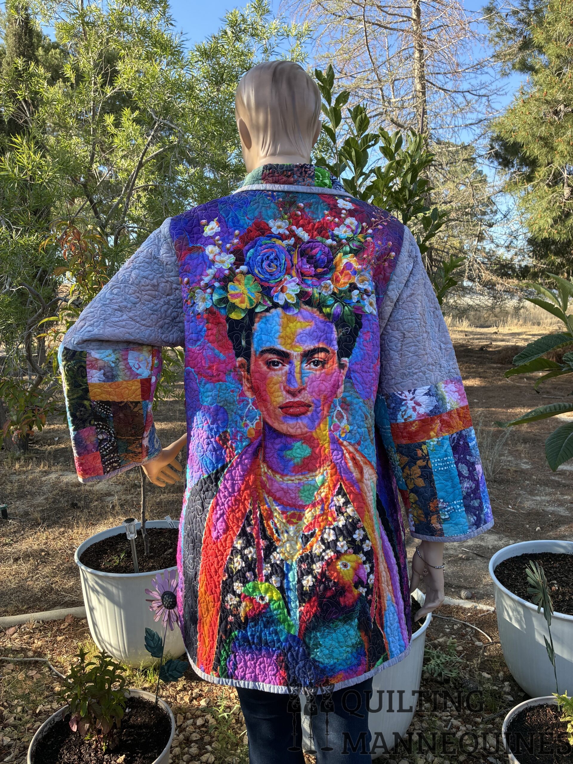 X CHORE COAT - LONG FRIDA BATIK