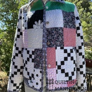 CHORE COAT -  PATCHWORK #117