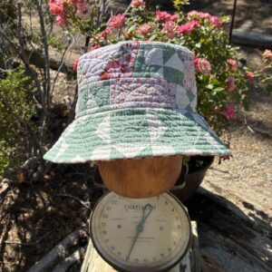 BUCKET HAT - JADE STARS & ROSES #29