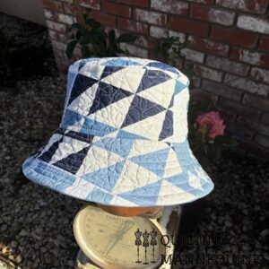 BUCKET HAT - BLUE PATCHWORK #31
