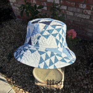 BUCKET HAT - BLUE PATCHWORK #31