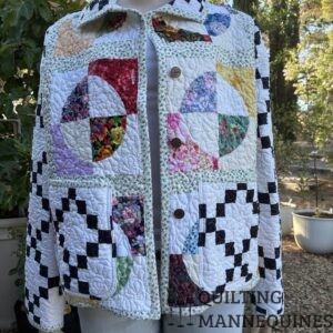 FRIDA CHORE COAT -  BRIGHT CIRCLES #120