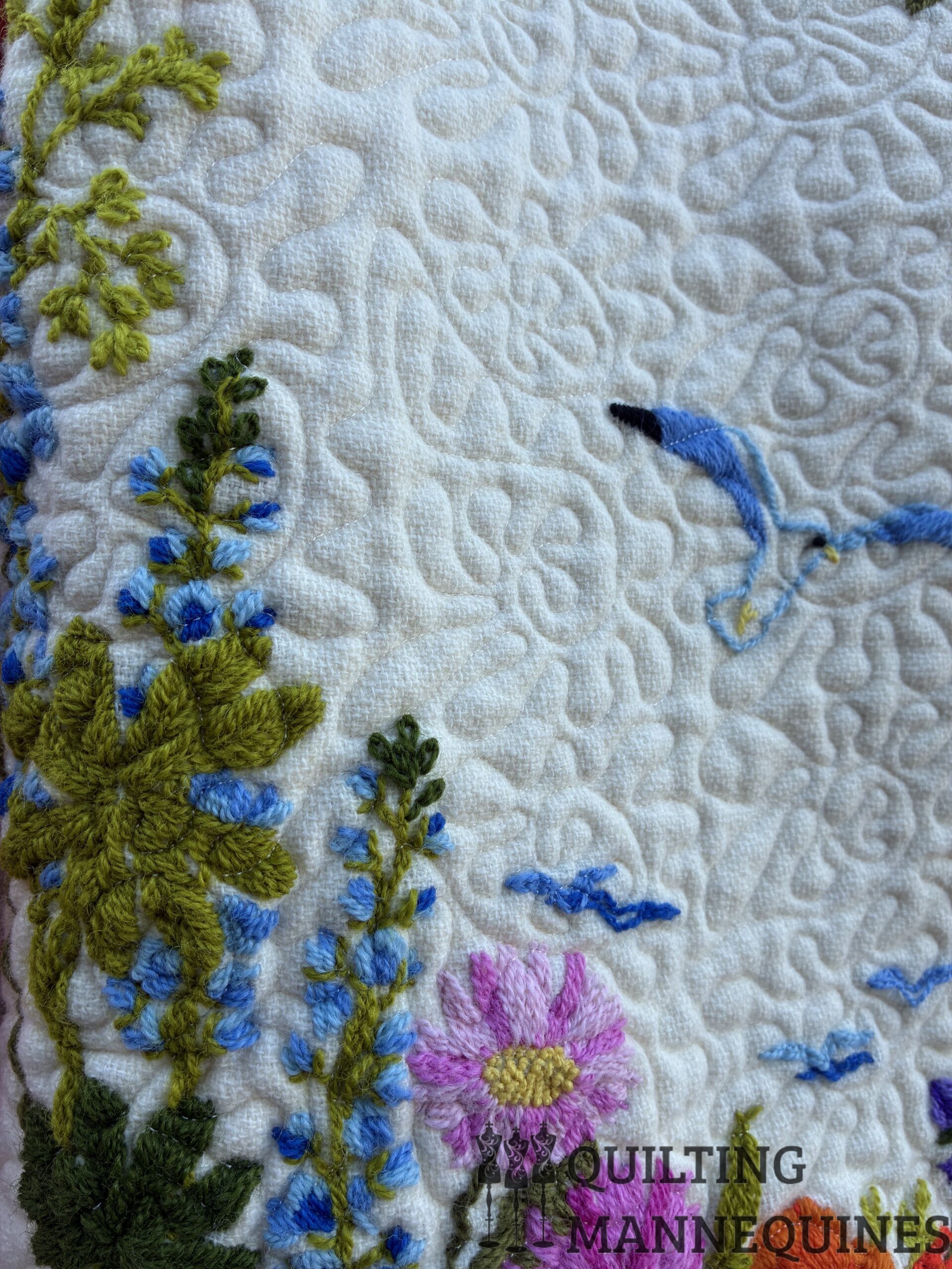 CHORE COAT - CREWEL EMBROIDERY #119 - Image 3