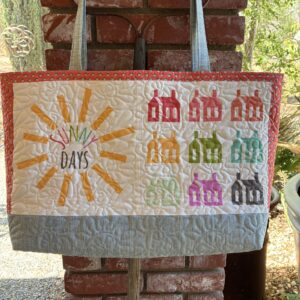 MARKET TOTE BAG - XL SUNNY DAYS #114