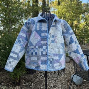 CHORE COAT -  VINTAGE PATCHWORK #124