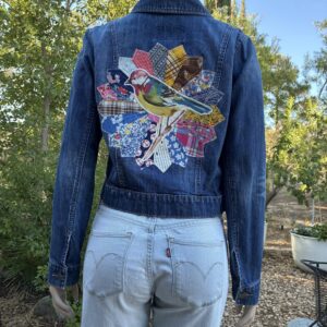 DENIM JACKET - APPLIQUE #115