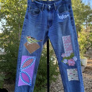 DENIM UNIQUE HIPPIE JEANS #124