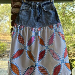 DENIM SKIRT - BOHO #133