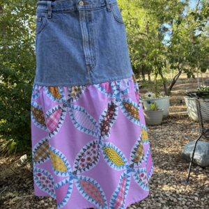 DENIM SKIRT - BOHO #129