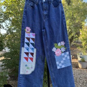 DENIM UNIQUE HIPPIE JEANS #125