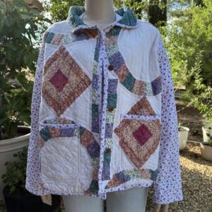 CHORE COAT -  CIRCLES & SQUARES #129